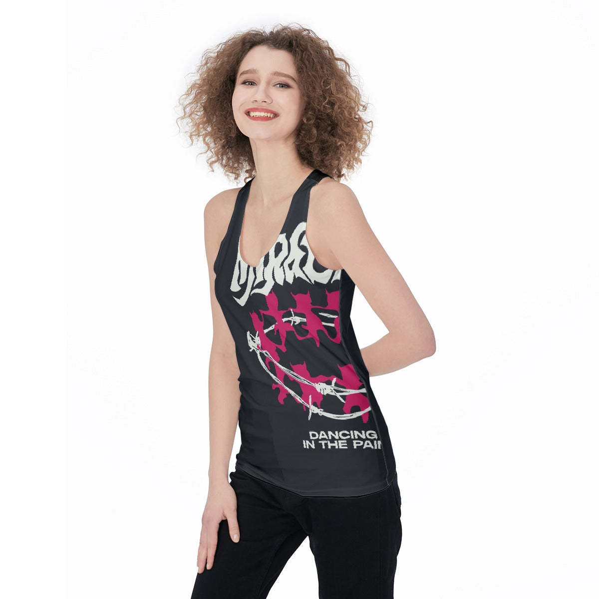 All-Over Print Women's Racerback Tank Top