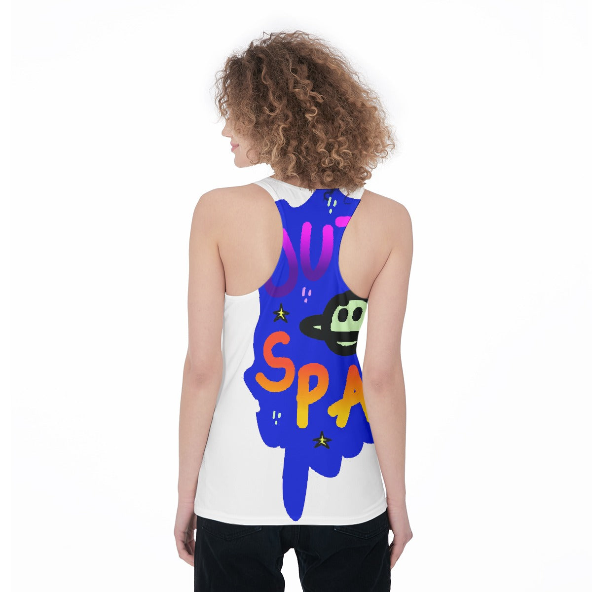 All-Over Print Women's Racerback Tank Top