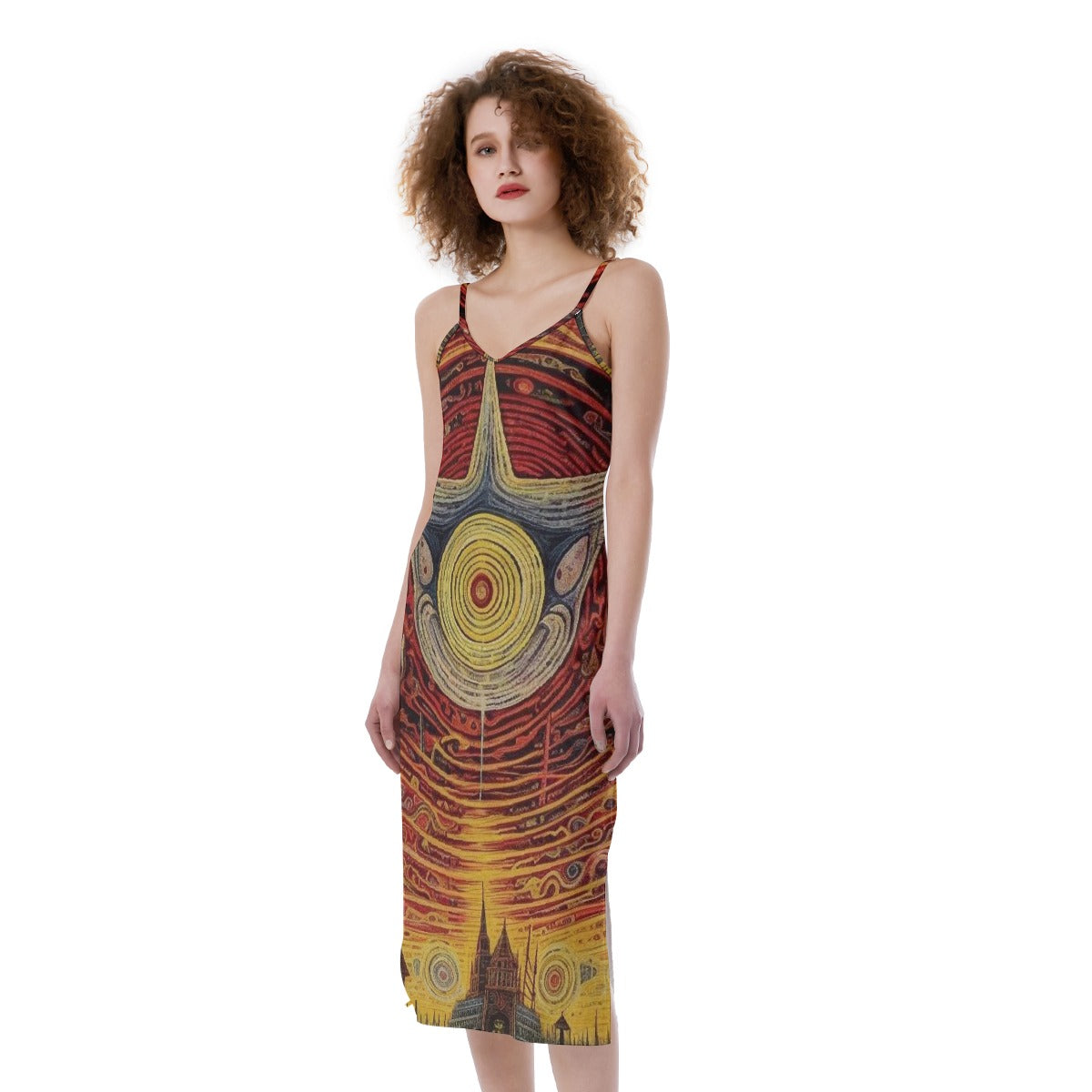 All-Over Print Women's Cami Dress