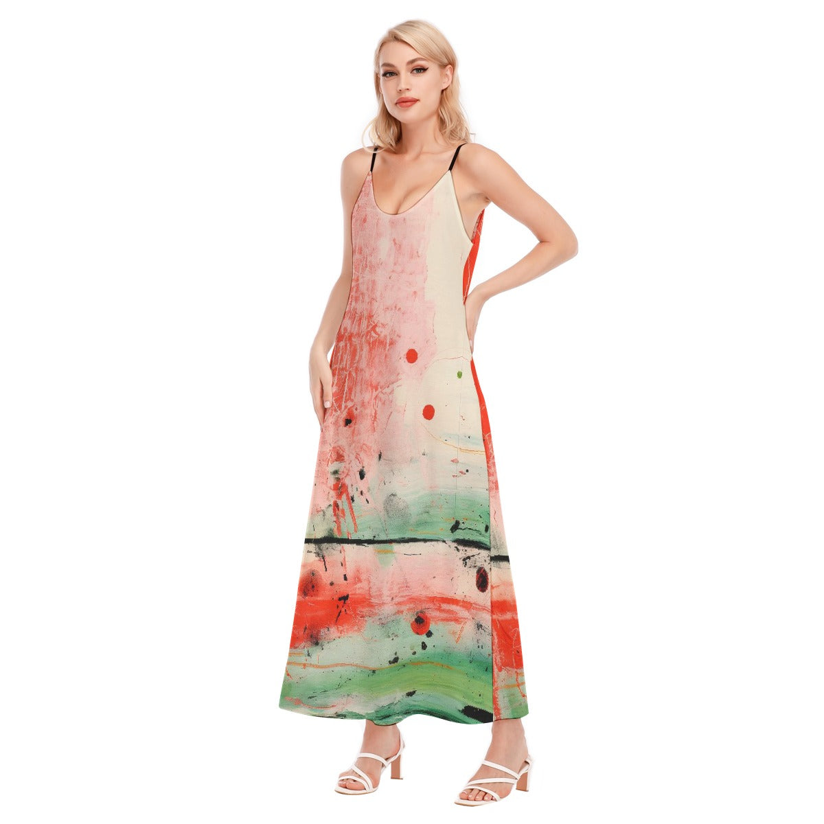 All-Over Print Women's Sling Dress