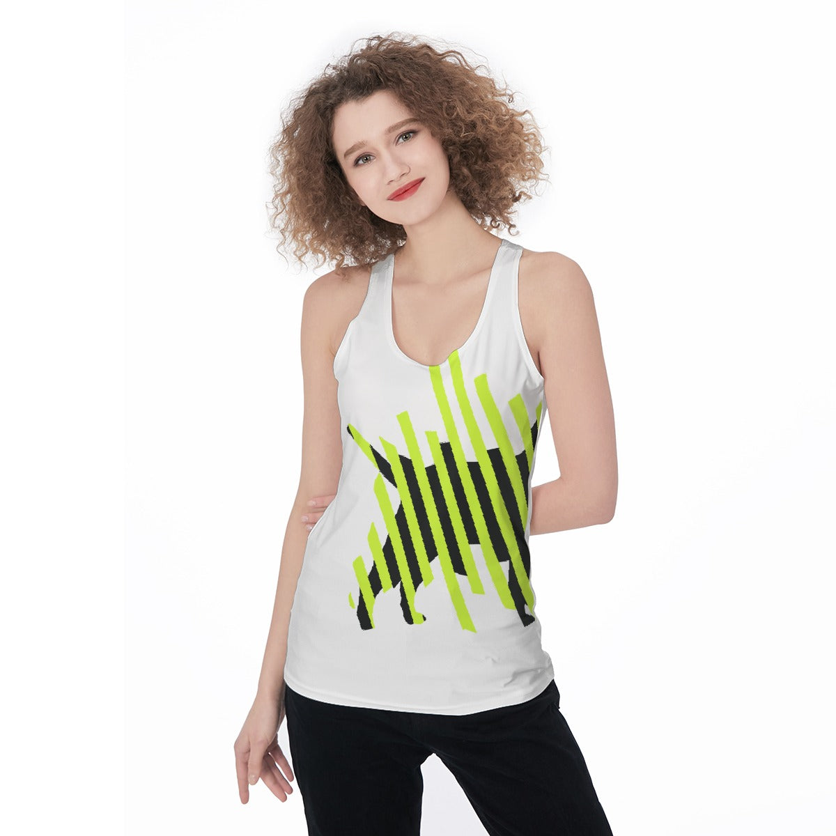 All-Over Print Women's Racerback Tank Top