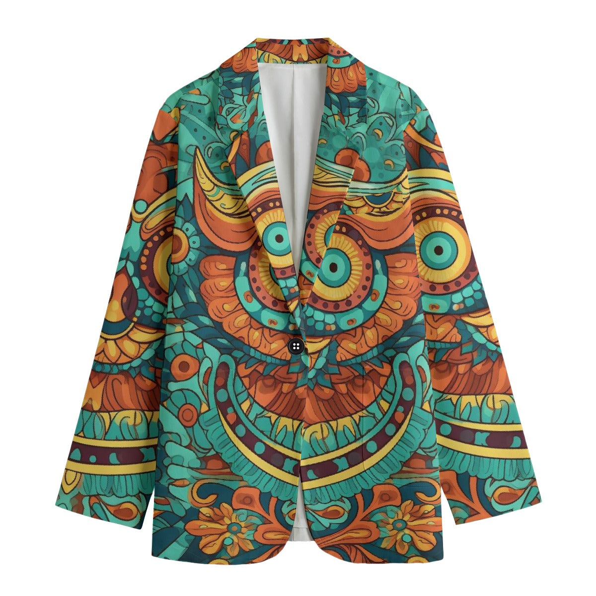All-Over Print Women's Leisure Blazer