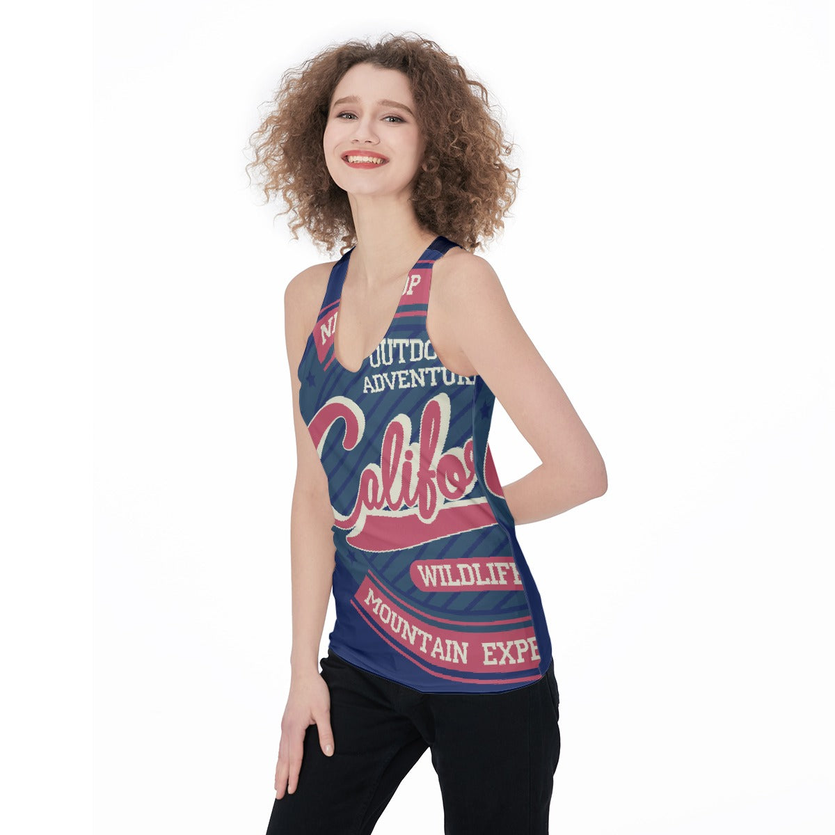 All-Over Print Women's Racerback Tank Top