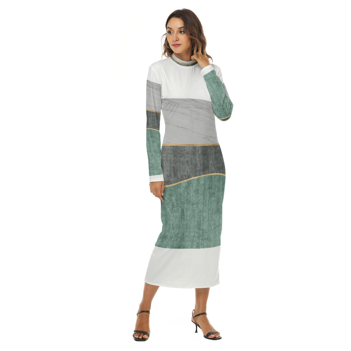 All-Over Print Women's Hip Dress