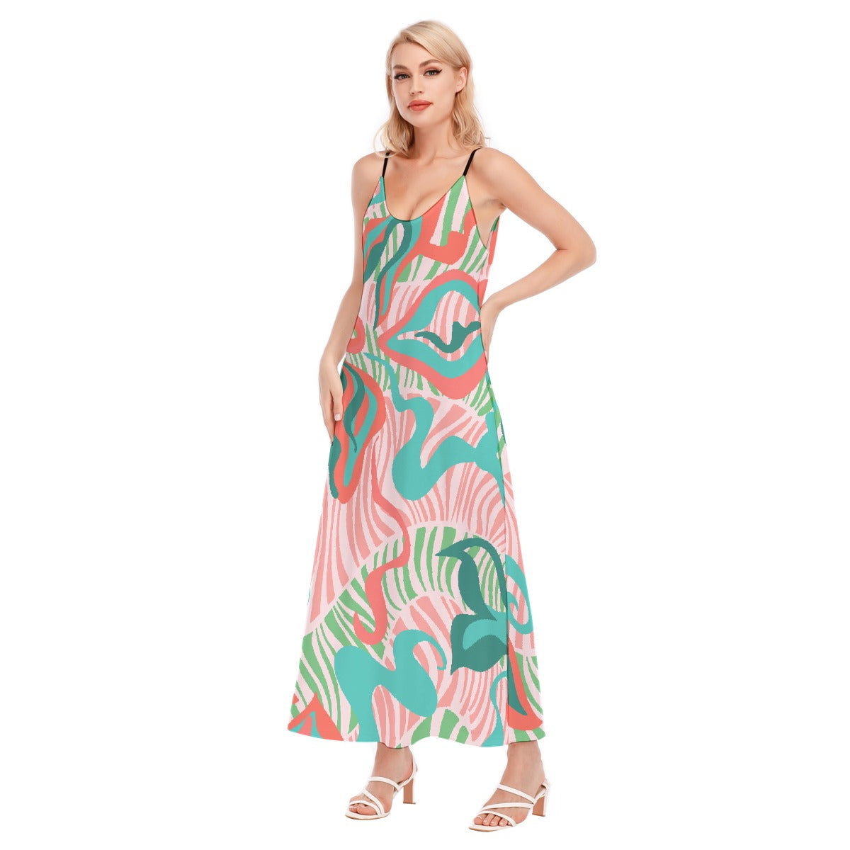 All-Over Print Women's Sling Dress