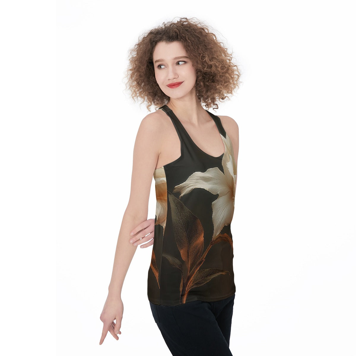 All-Over Print Women's Racerback Tank Top