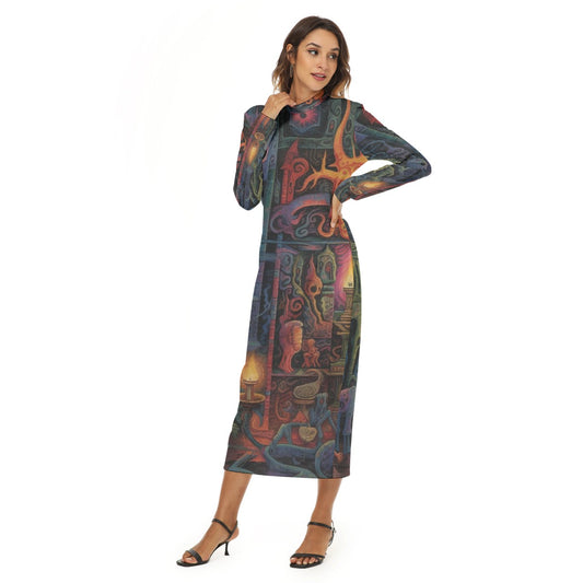 All-Over Print Women's Hip Dress