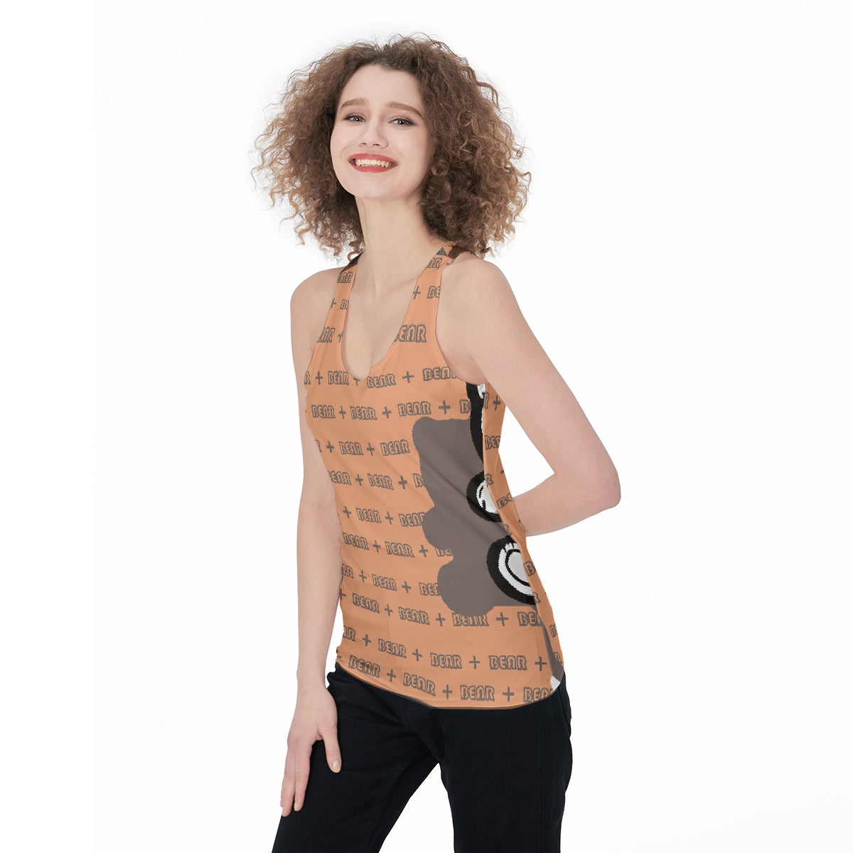 All-Over Print Women's Racerback Tank Top