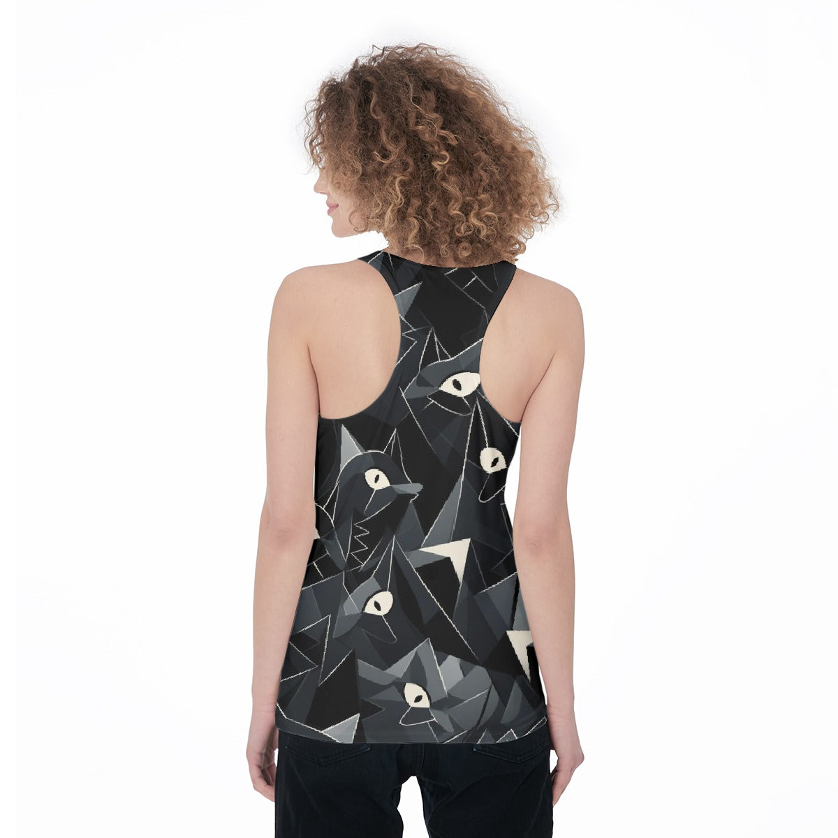 All-Over Print Women's Racerback Tank Top