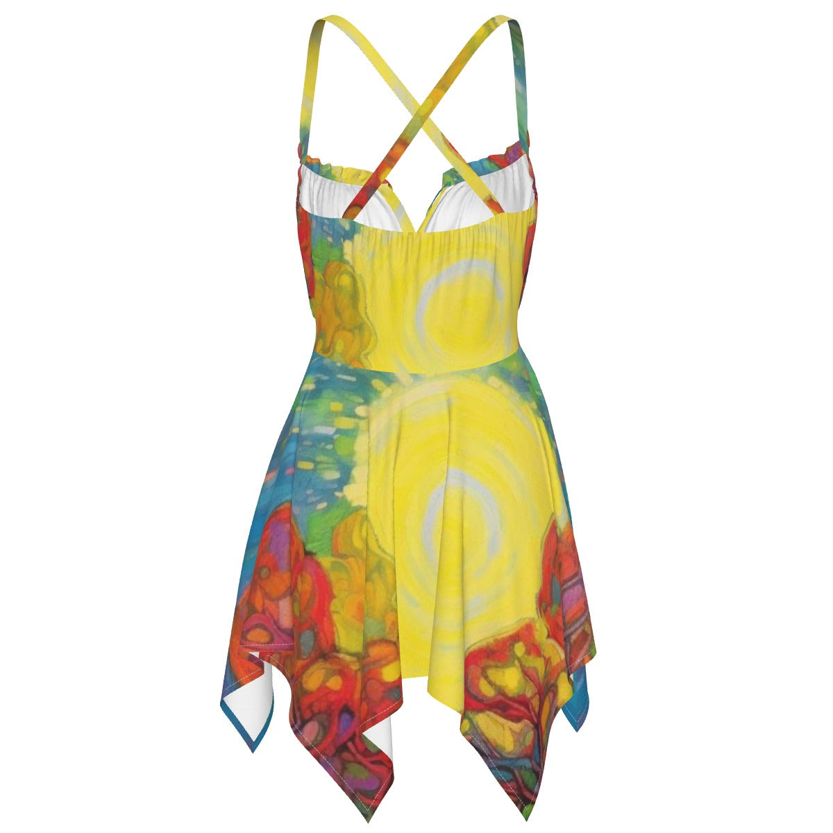 All-Over Print Women's Slip Dress