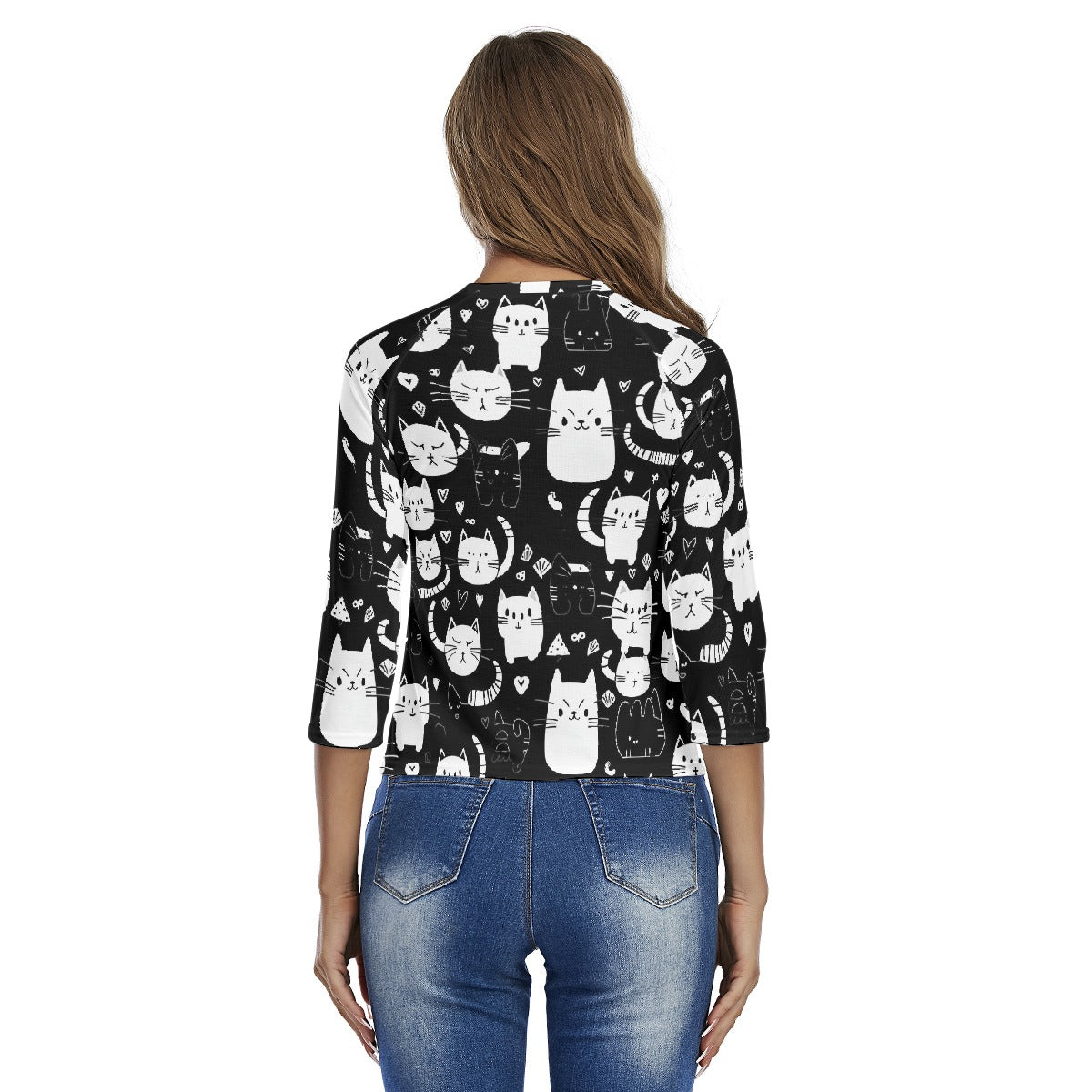 All-Over Print Women's Raglan Sleeves T-shirts