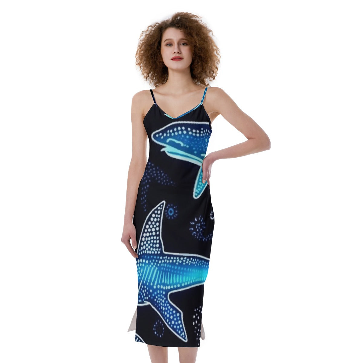 All-Over Print Women's Cami Dress
