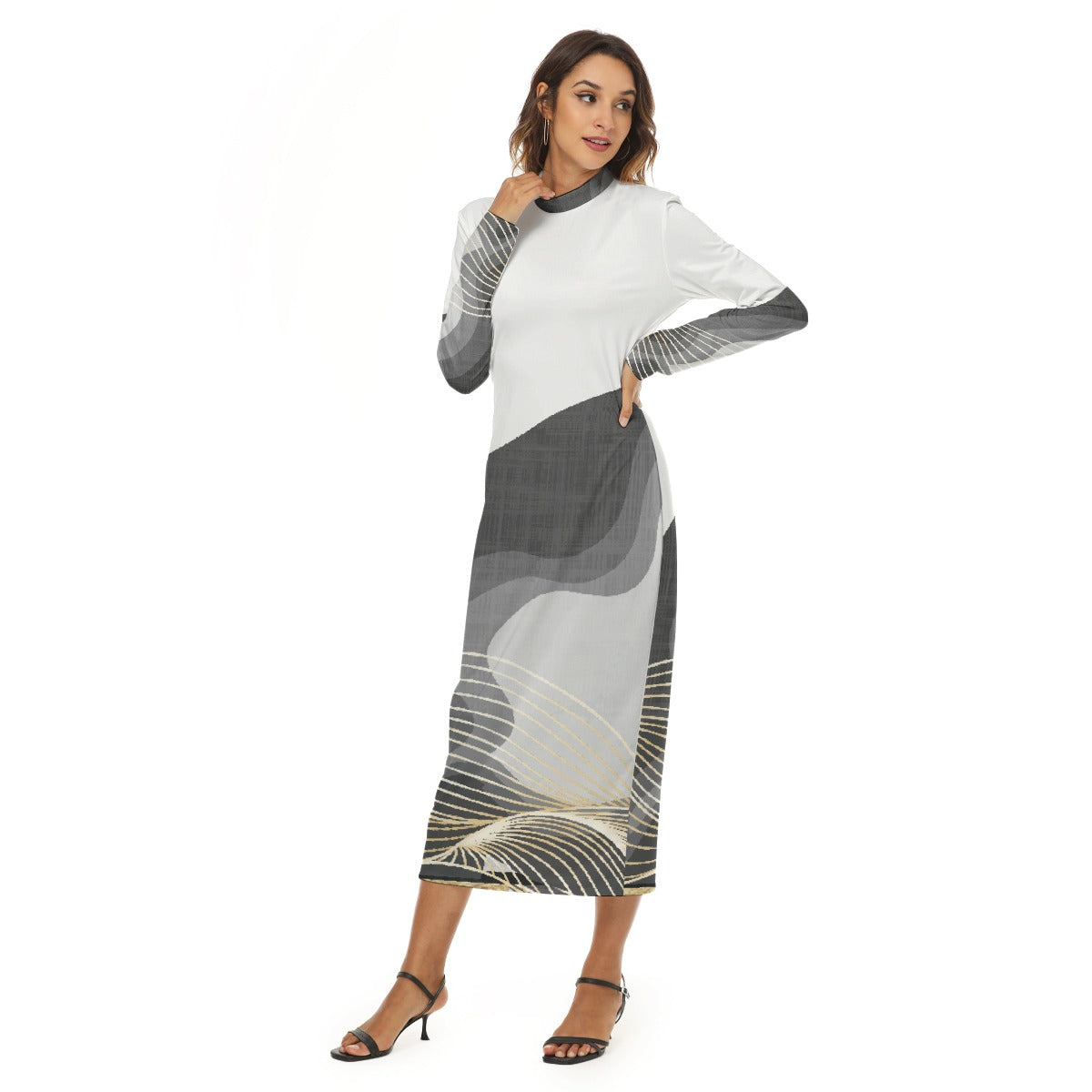 All-Over Print Women's Hip Dress