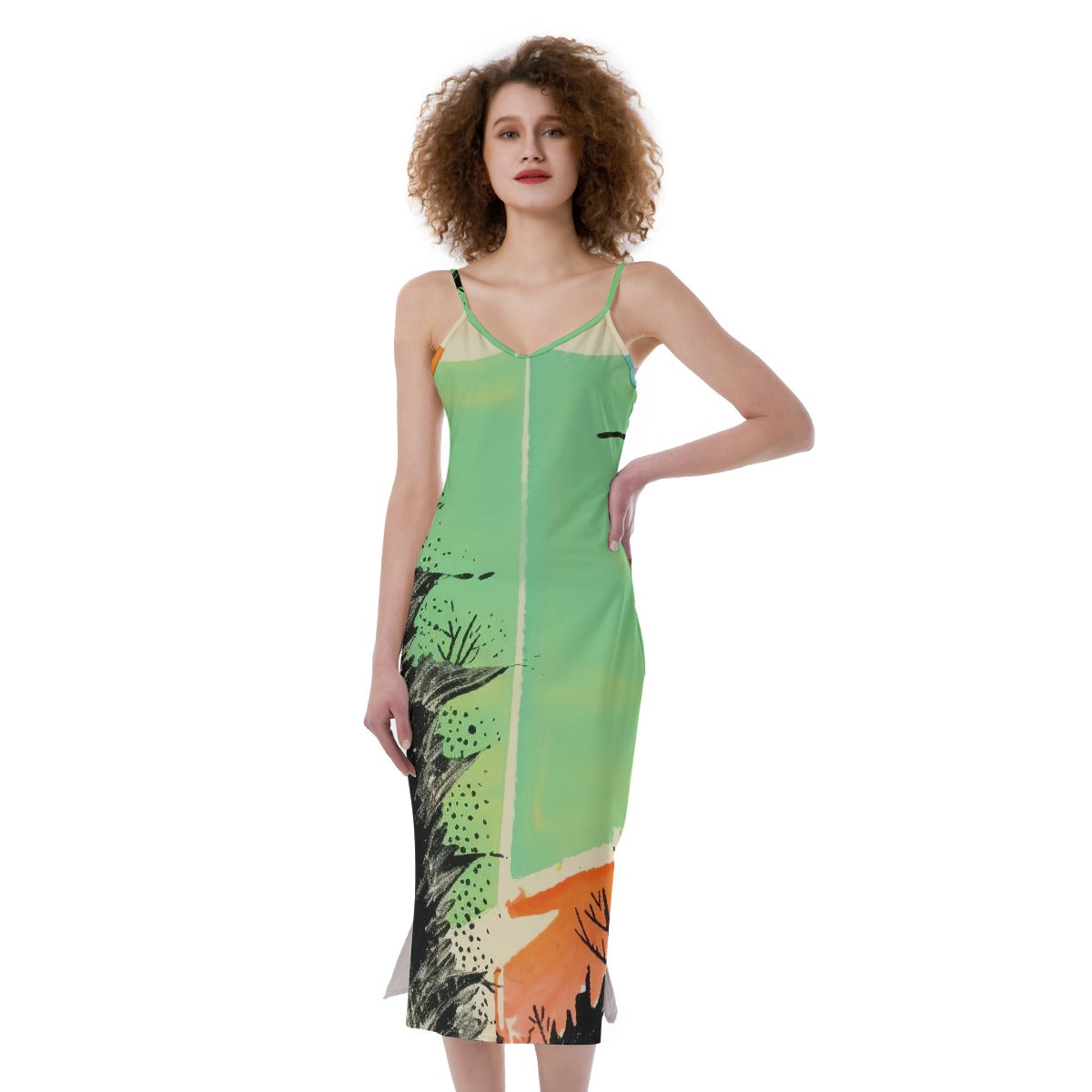 All-Over Print Women's Cami Dress