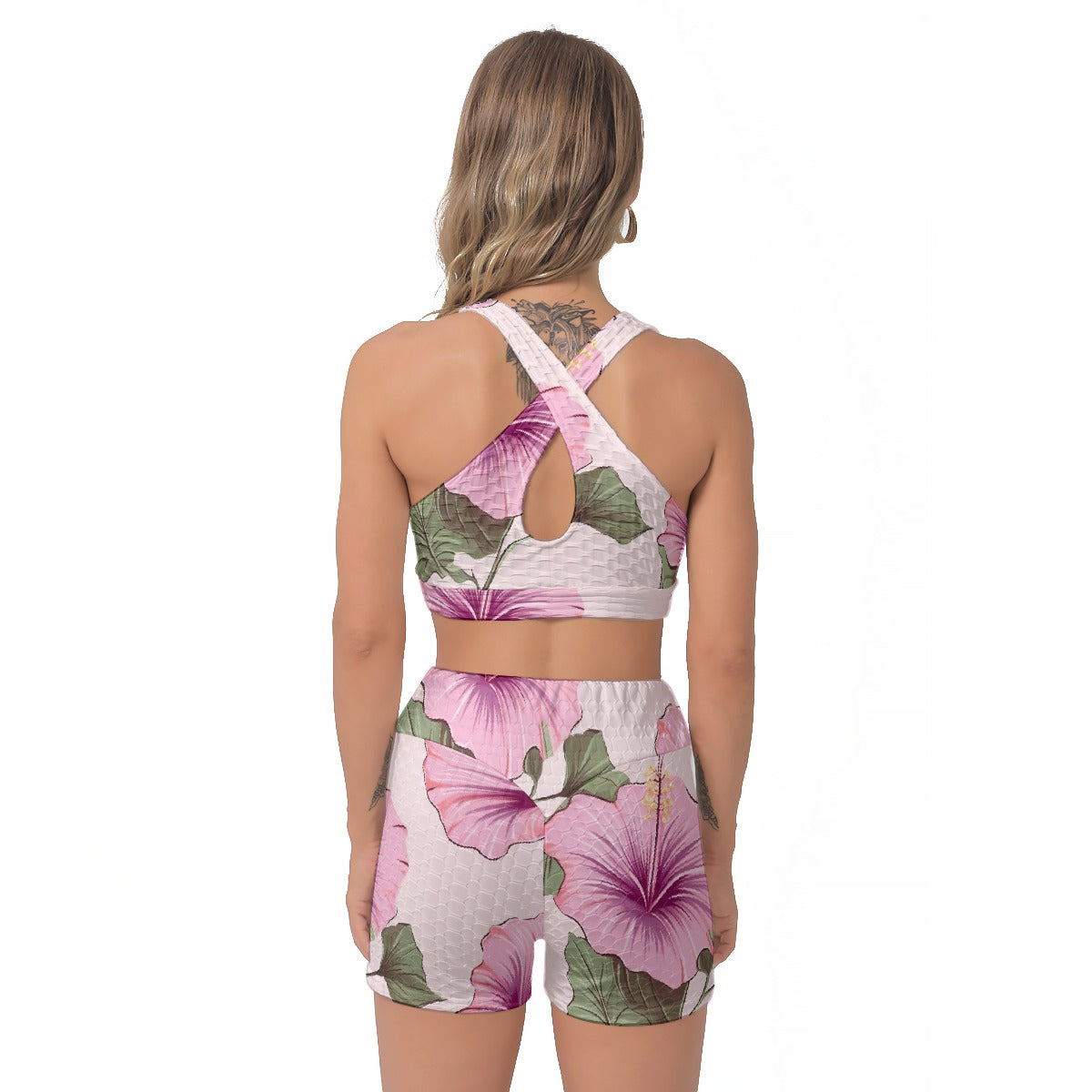 All-Over Print Women's Sports Bra Suit