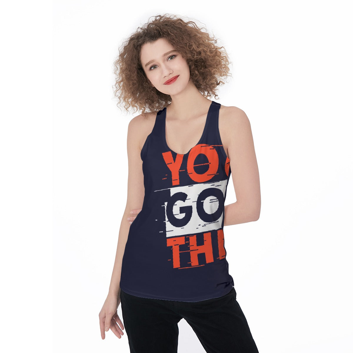All-Over Print Women's Racerback Tank Top