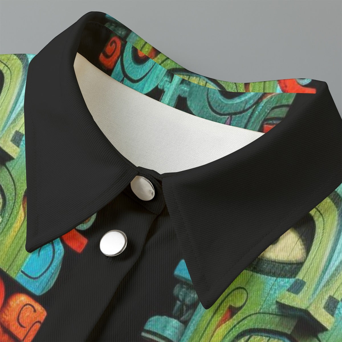 All-Over Print Women's Cropped Jacket | 245GSM Cotton