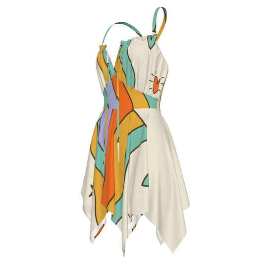 All-Over Print Women's Slip Dress