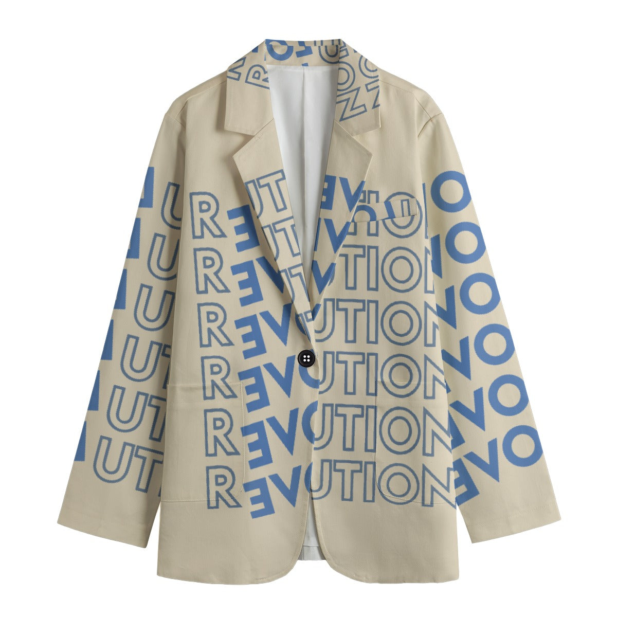 All-Over Print Women's Leisure Blazer
