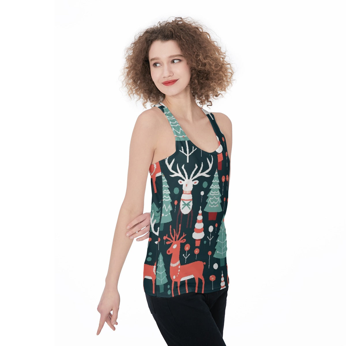 All-Over Print Women's Racerback Tank Top
