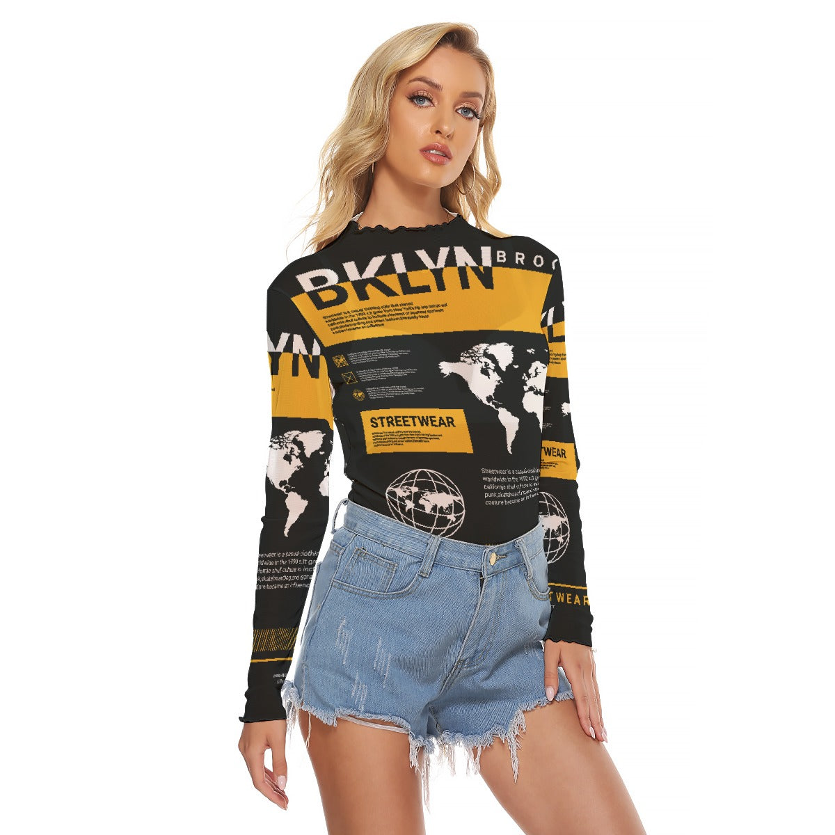 All-Over Print Women's Mesh T-shirt