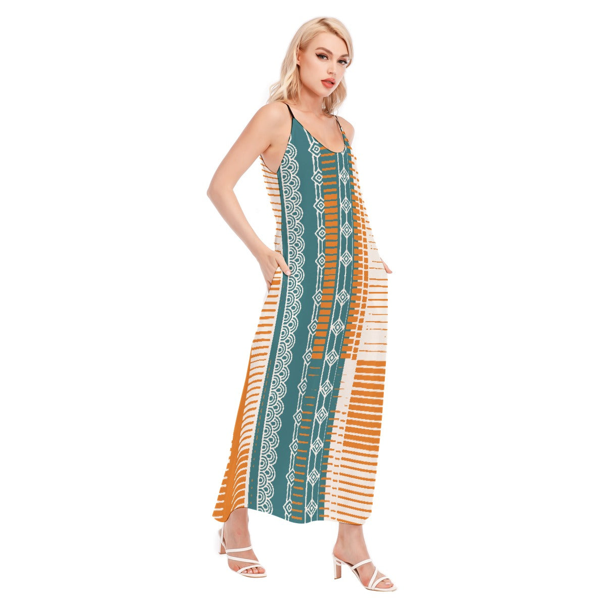 All-Over Print Women's Sling Dress
