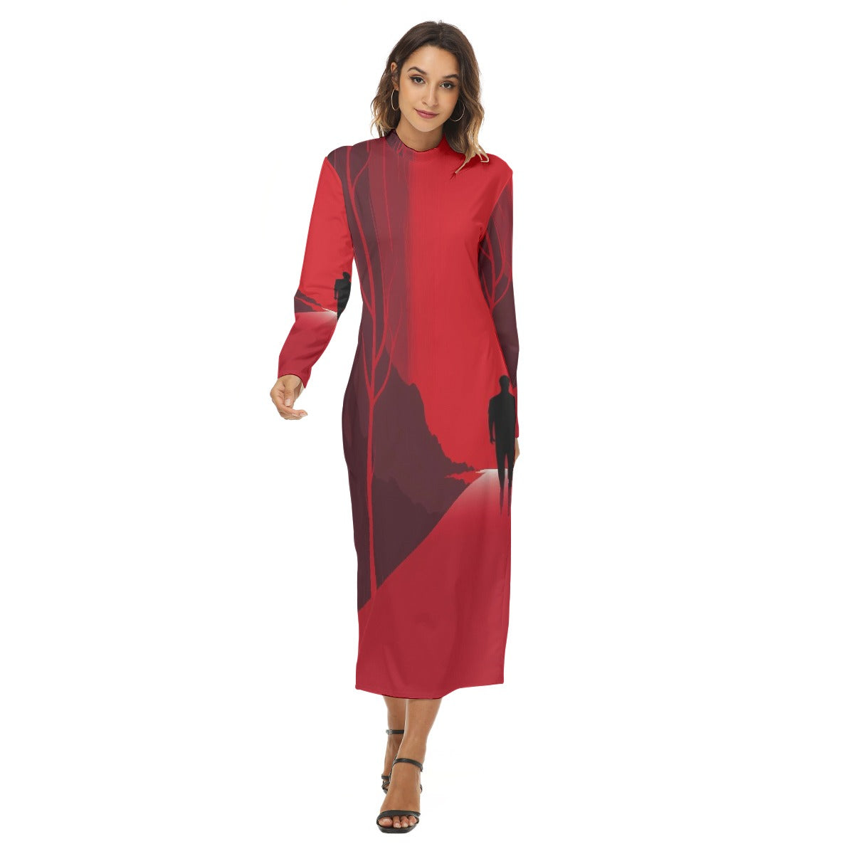 All-Over Print Women's Hip Dress