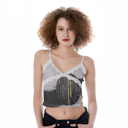 All-Over Print Women's Lace Camisole