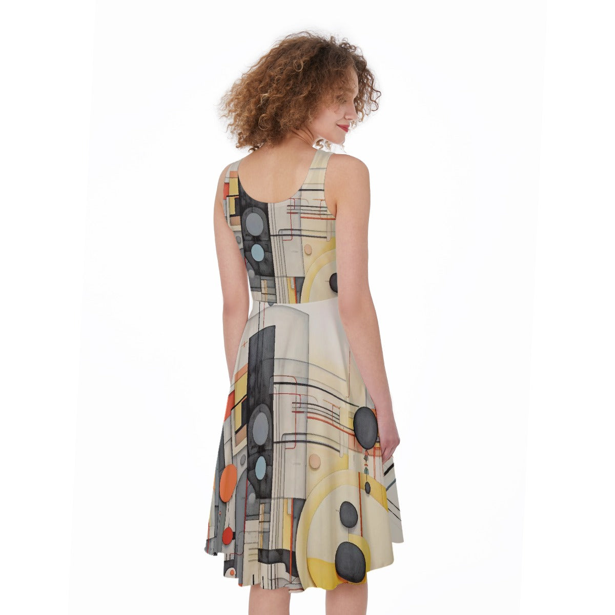 All-Over Print Women's Sleeveless Dress