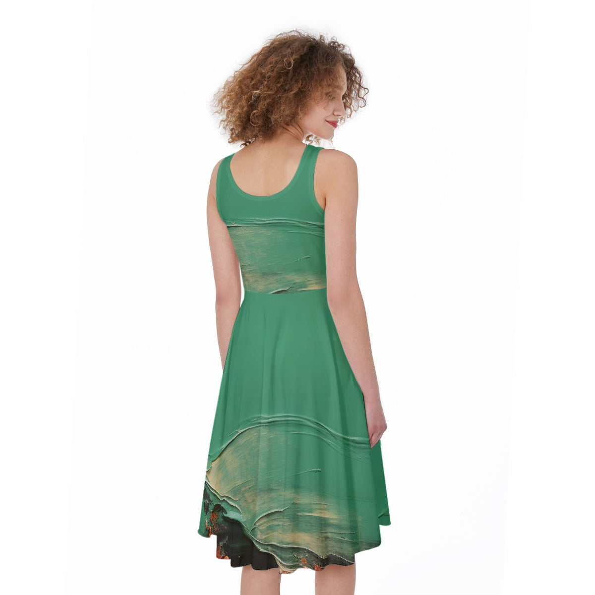 All-Over Print Women's Sleeveless Dress