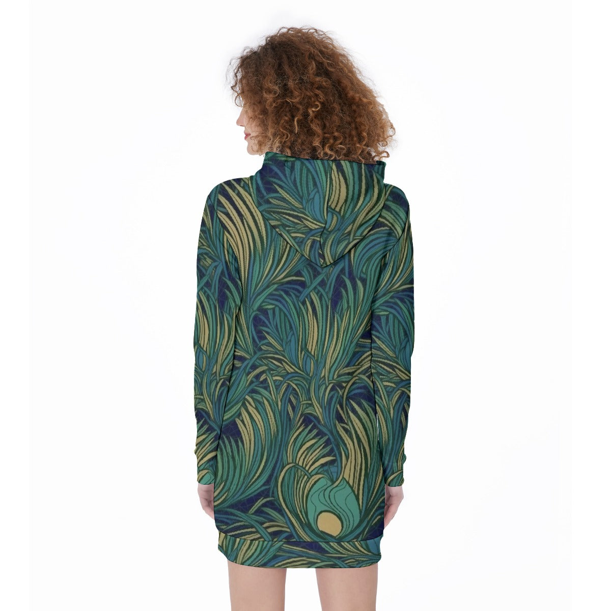 All-Over Print Women's Long Hoodie