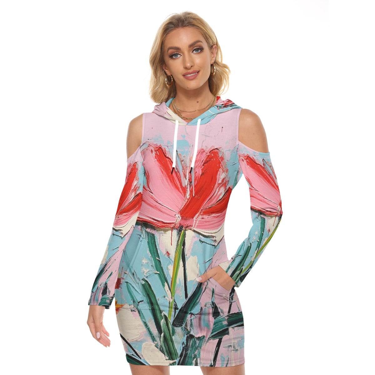 All-Over Print Women's Tight Dress