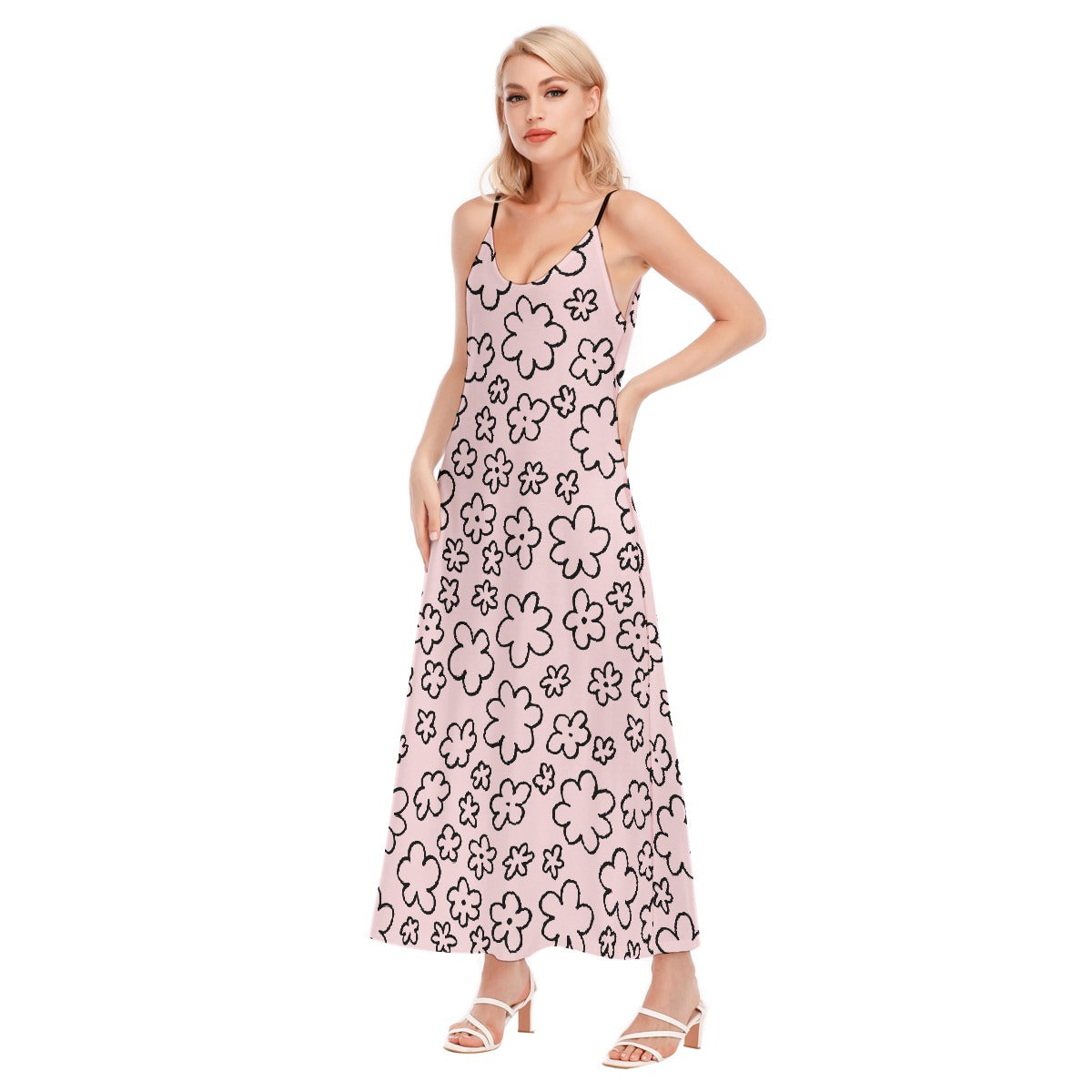 All-Over Print Women's Sling Dress