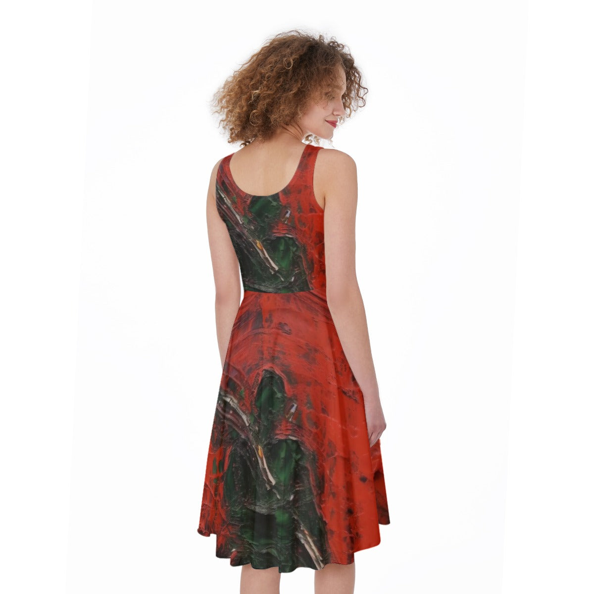 All-Over Print Women's Sleeveless Dress