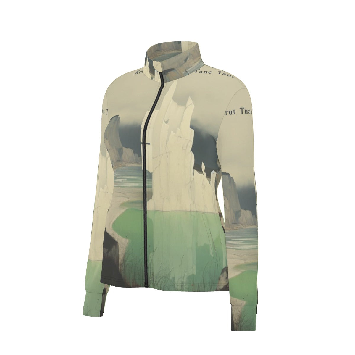 All-Over Print Women's Long Sleeve Thumbhole Jacket