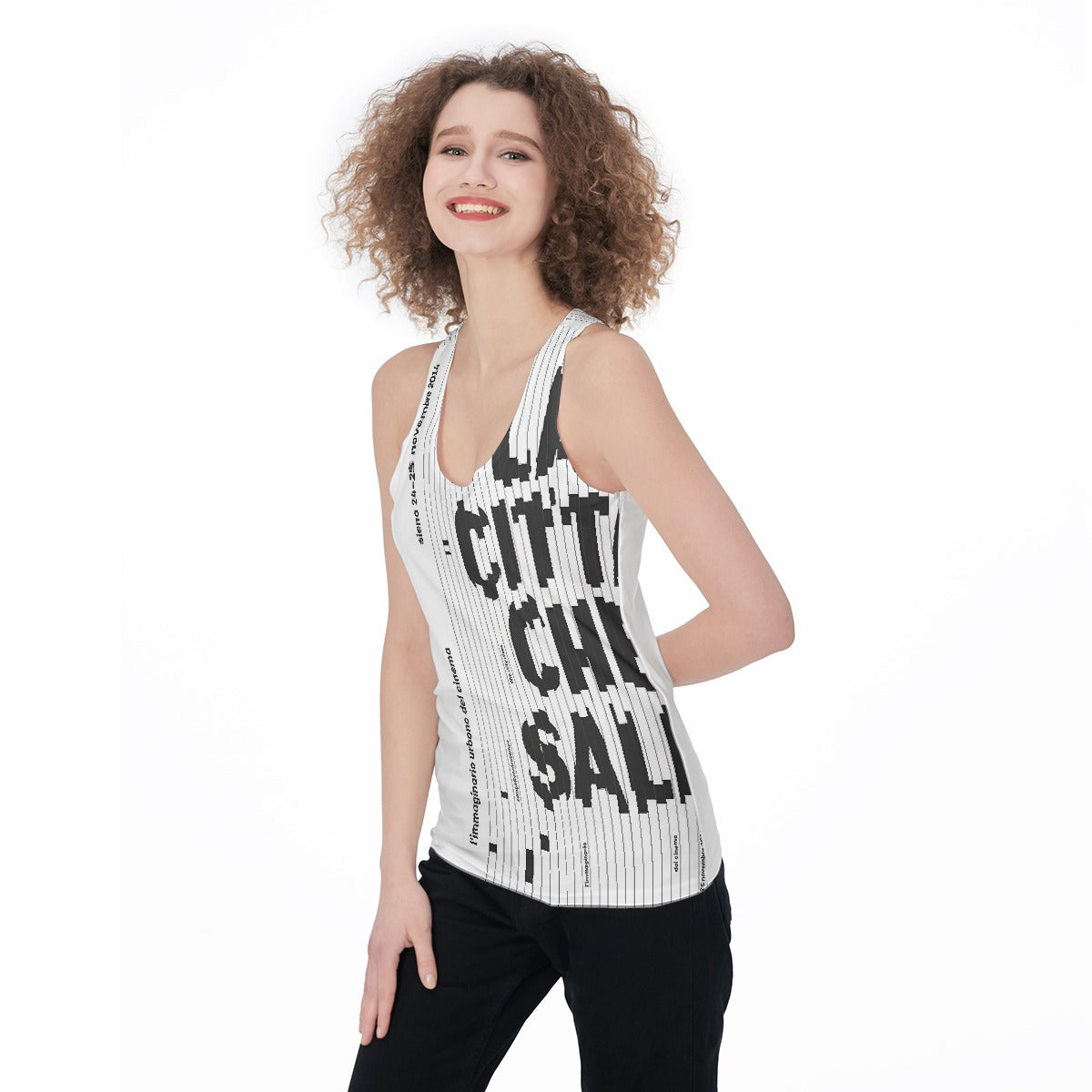 All-Over Print Women's Racerback Tank Top