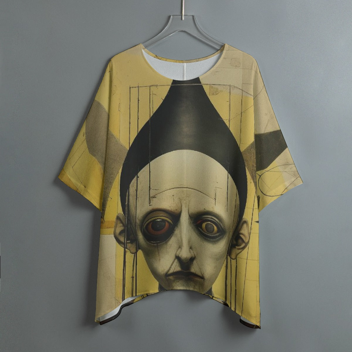 All-Over Print Women's Bat Sleeve Shirt