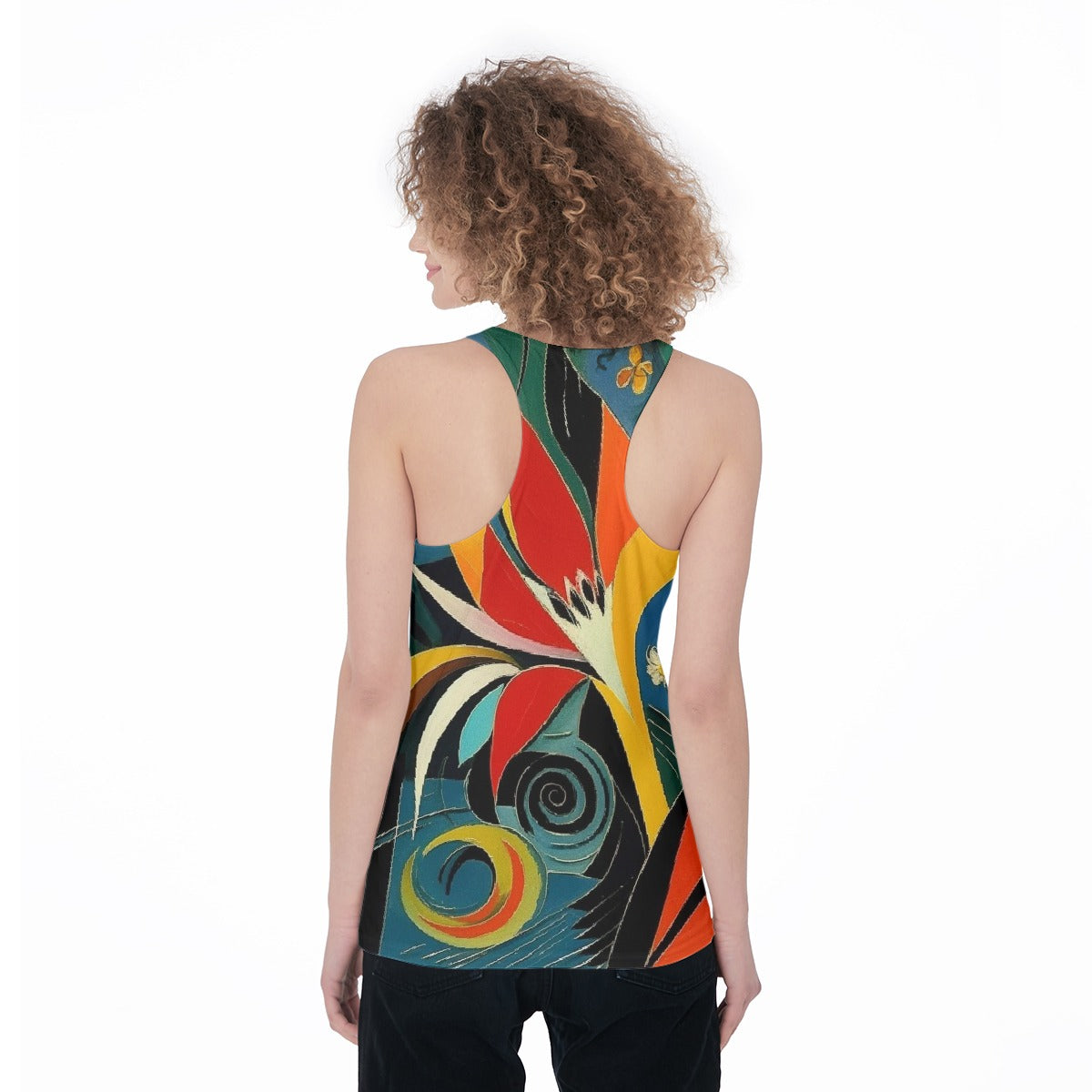 All-Over Print Women's Racerback Tank Top