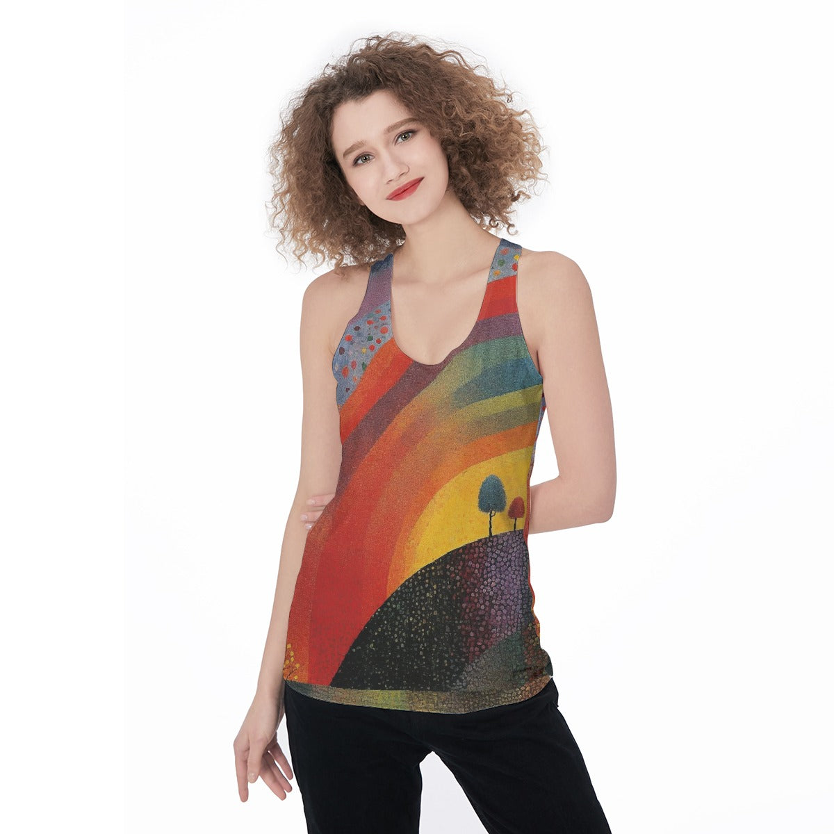 All-Over Print Women's Racerback Tank Top