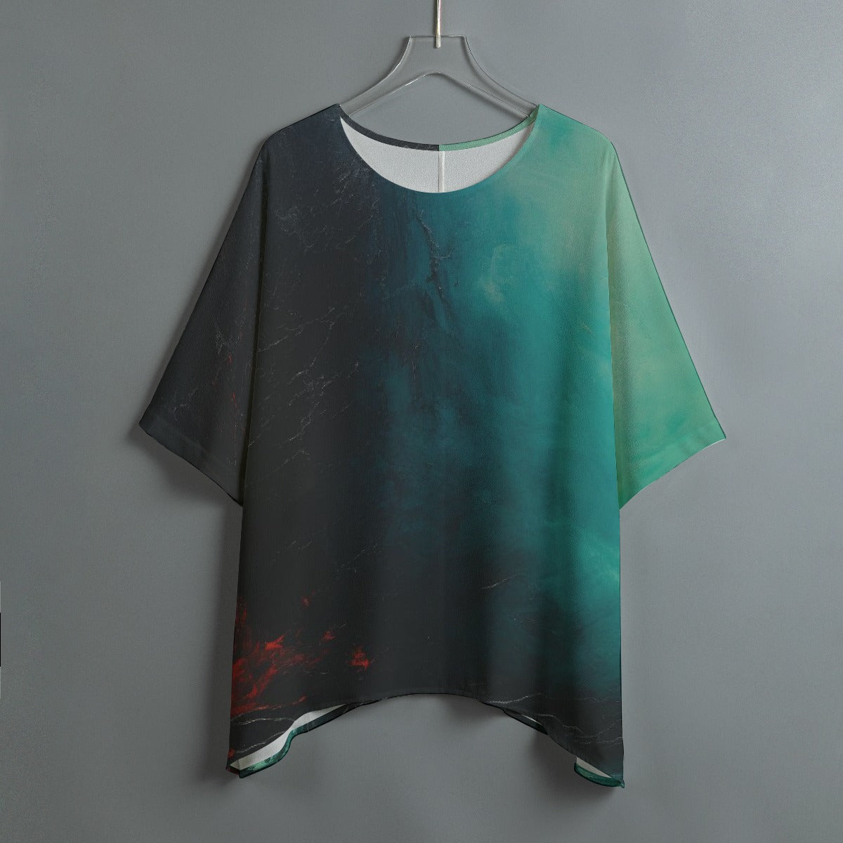 All-Over Print Women's Bat Sleeve Shirt