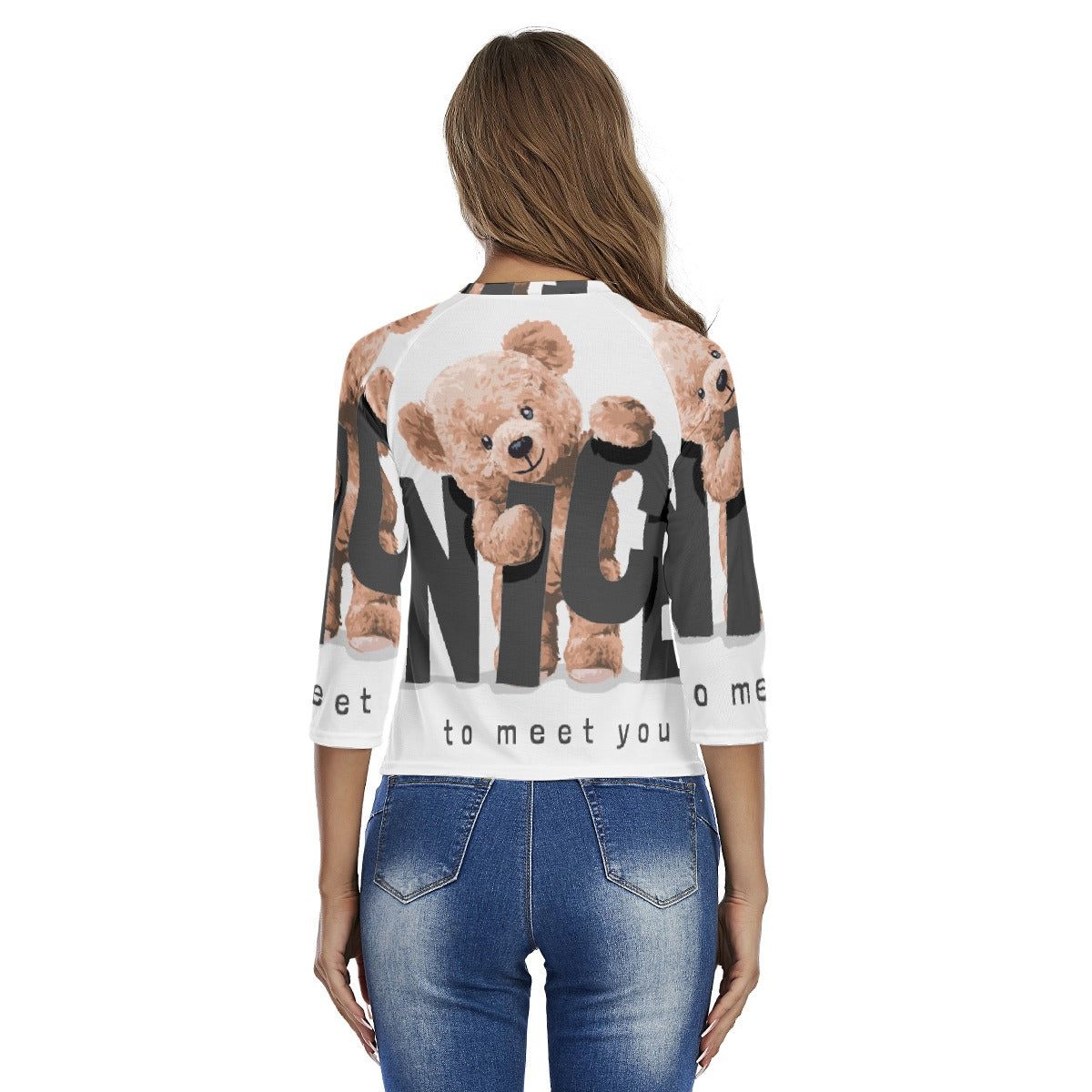 All-Over Print Women's Raglan Sleeves T-shirts
