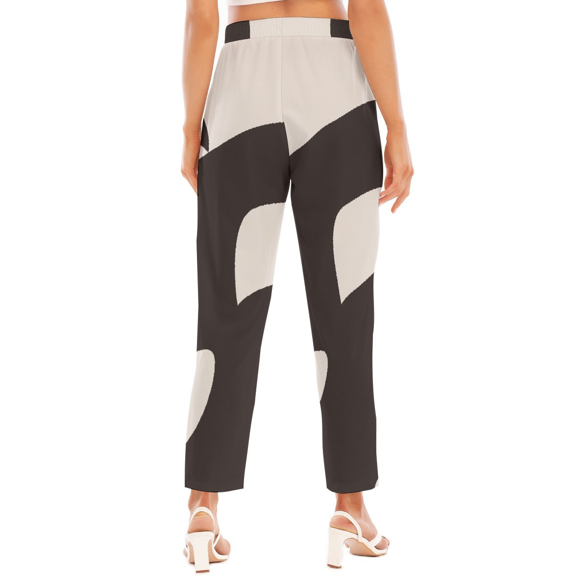 All-Over Print Women's Loose Straight-leg Pants