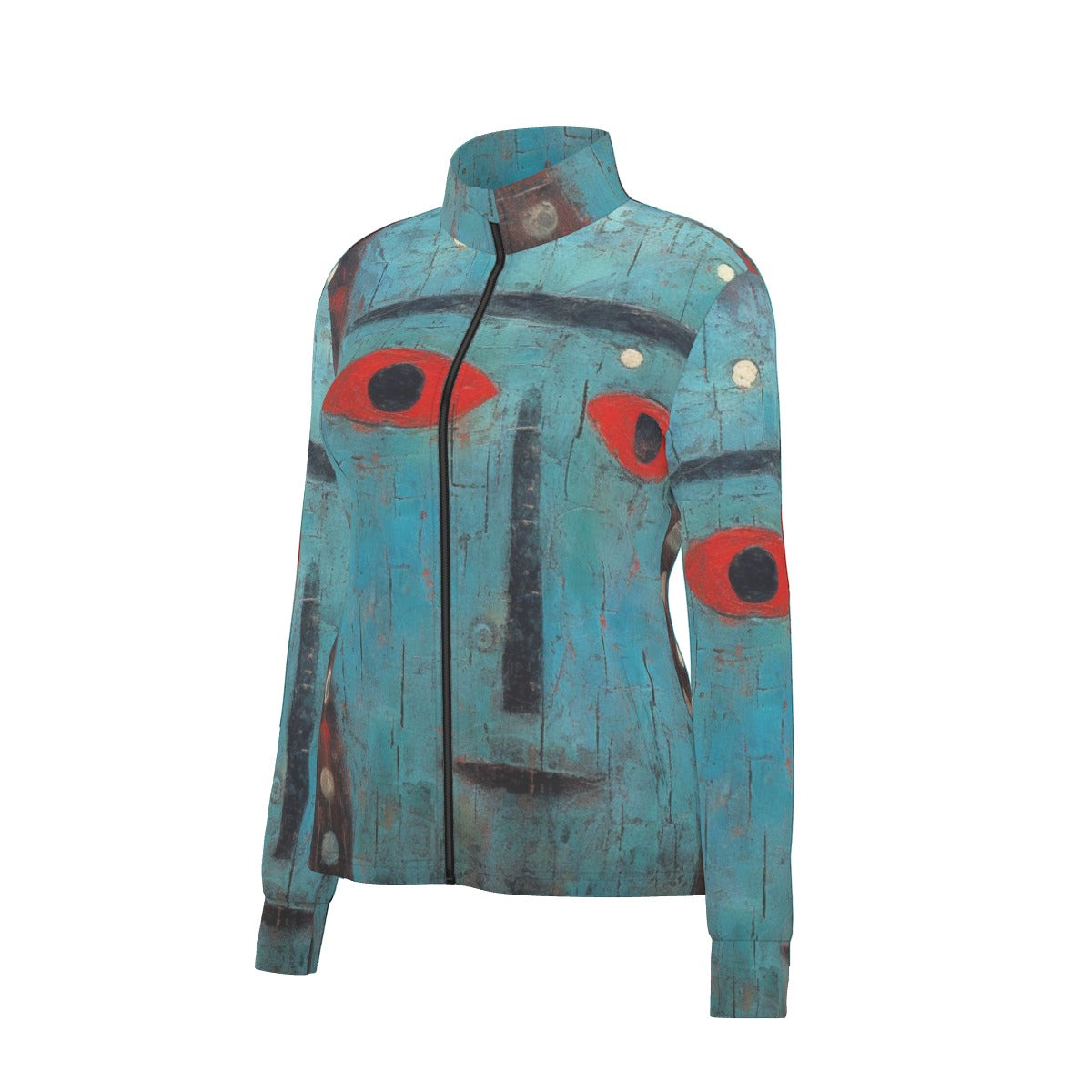 All-Over Print Women's Long Sleeve Thumbhole Jacket