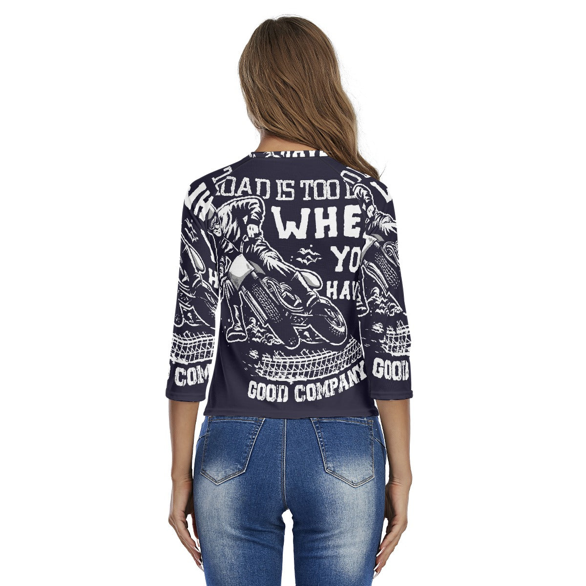 All-Over Print Women's Raglan Sleeves T-shirts