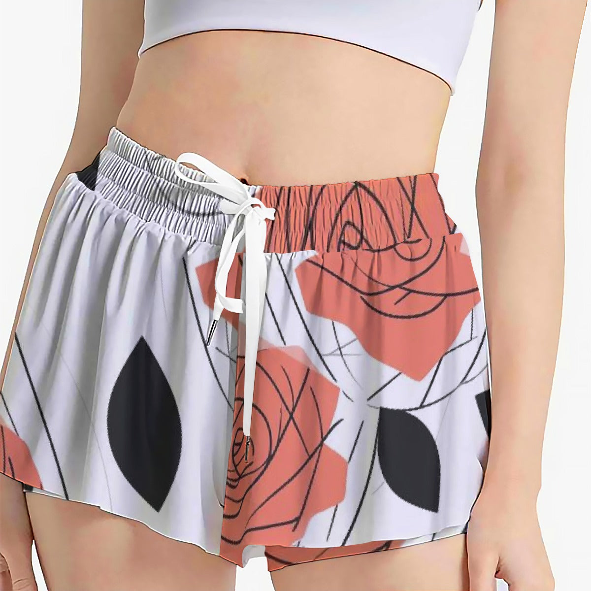 All-Over Print Women's Sport Skorts With Pocket