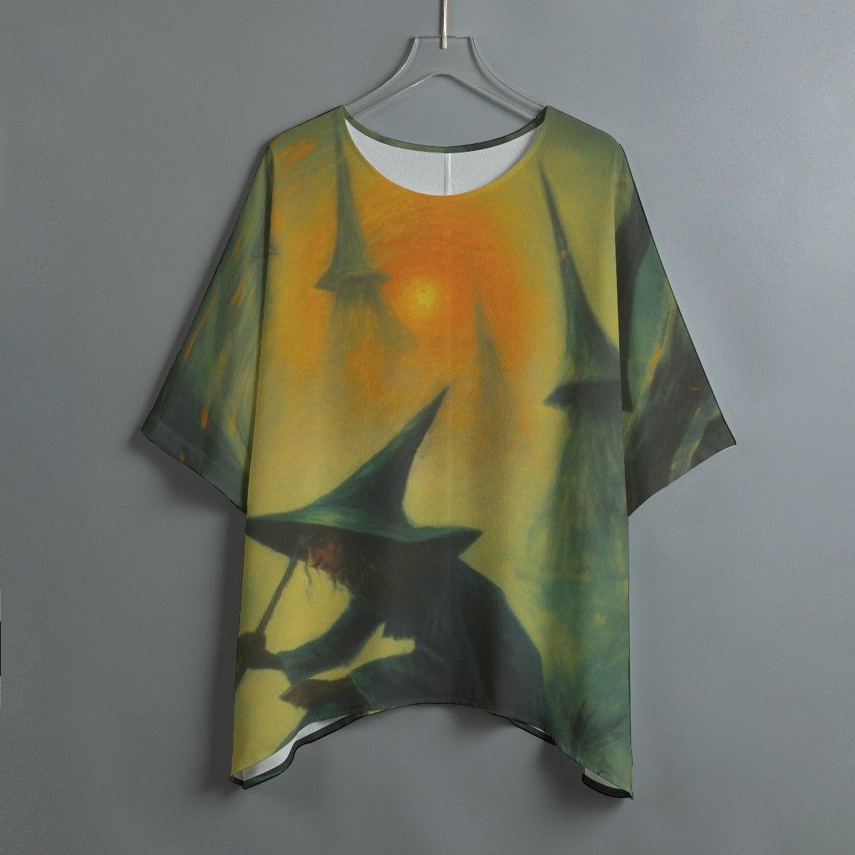 All-Over Print Women's Bat Sleeve Shirt