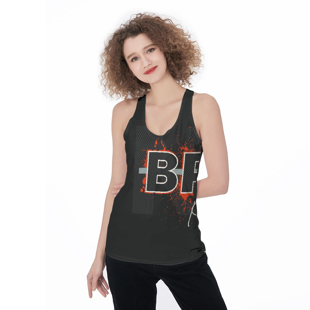 All-Over Print Women's Racerback Tank Top