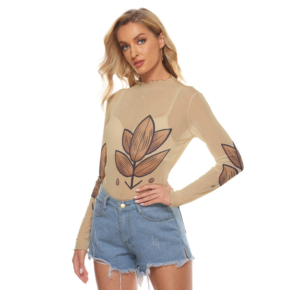 All-Over Print Women's Mesh T-shirt