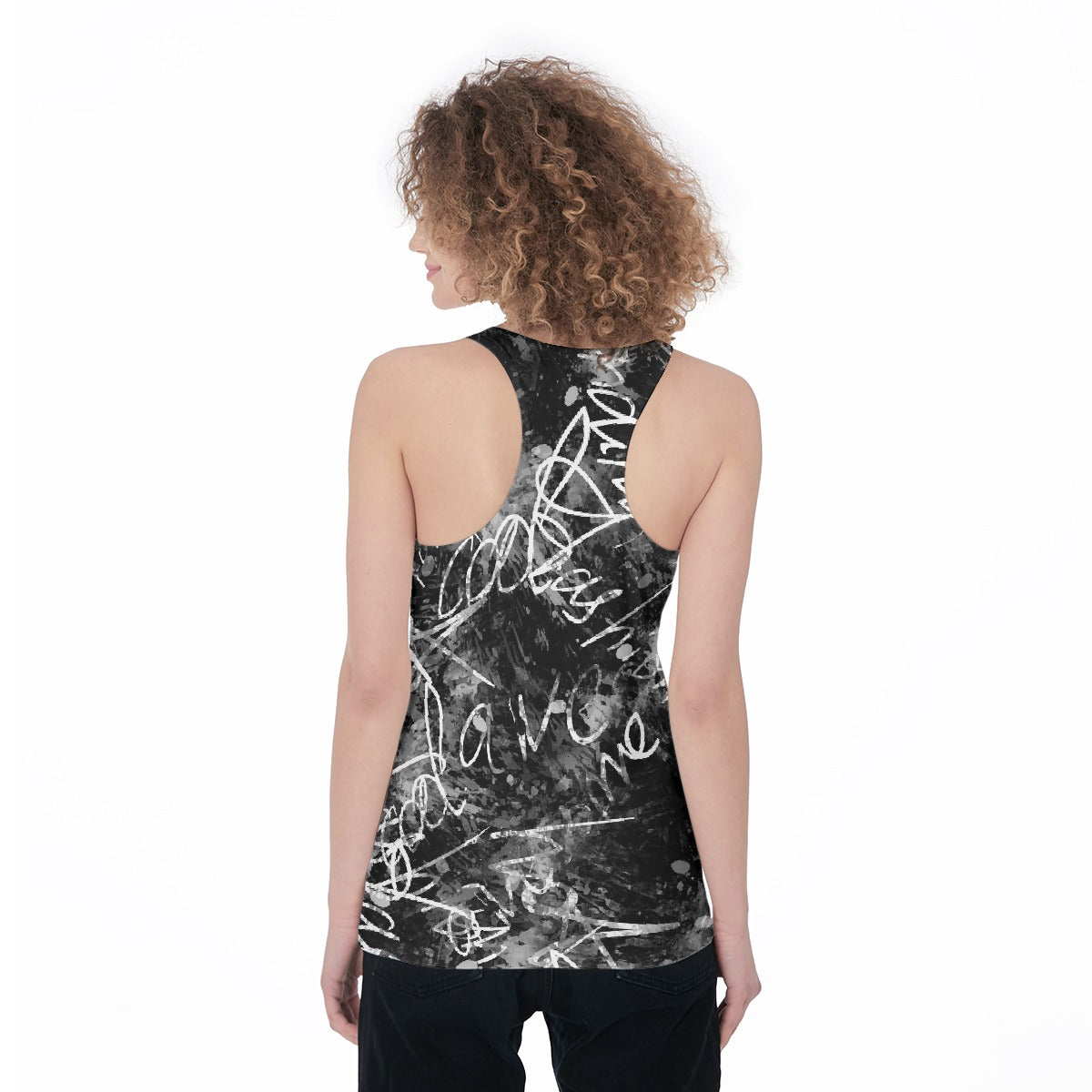 All-Over Print Women's Racerback Tank Top