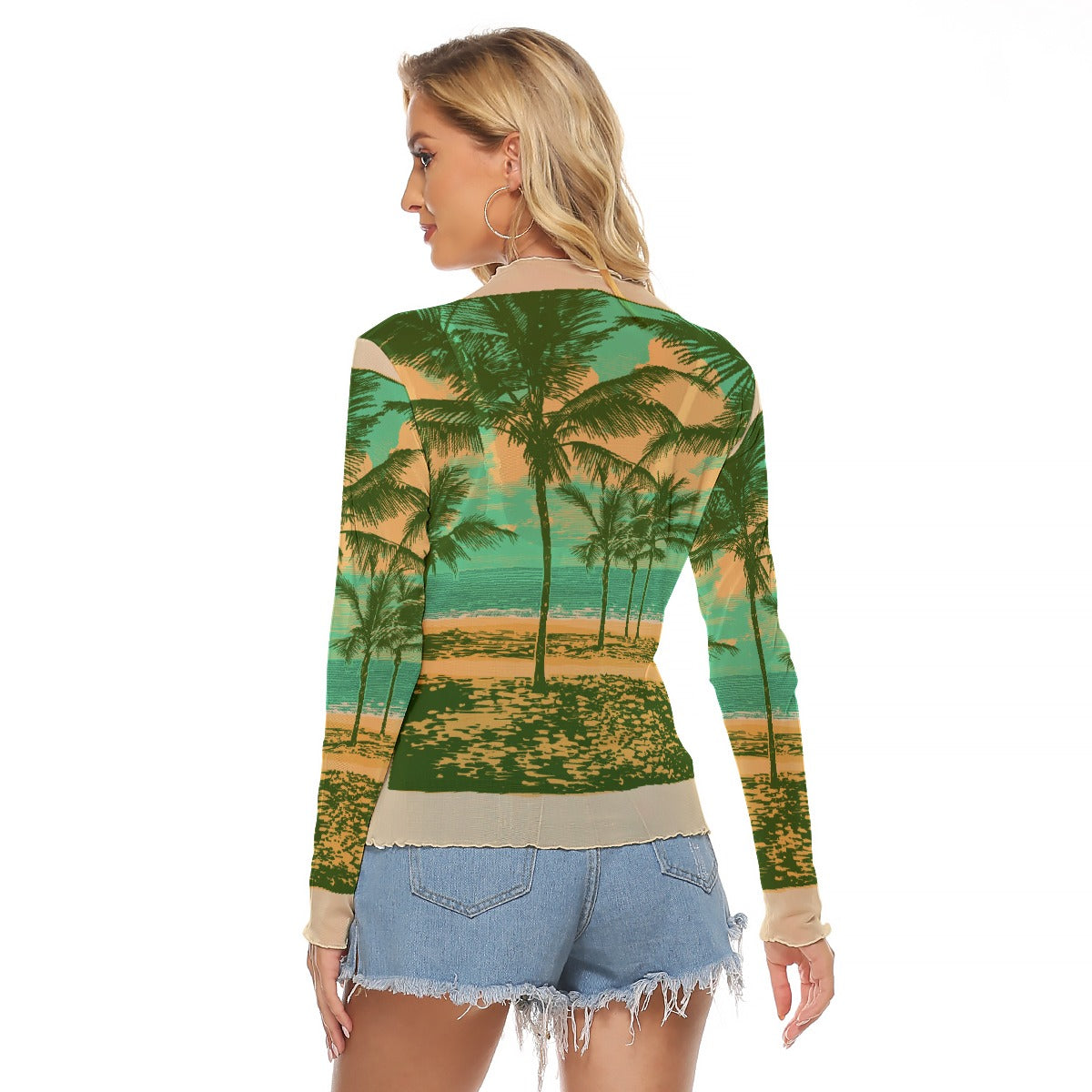 All-Over Print Women's Mesh T-shirt